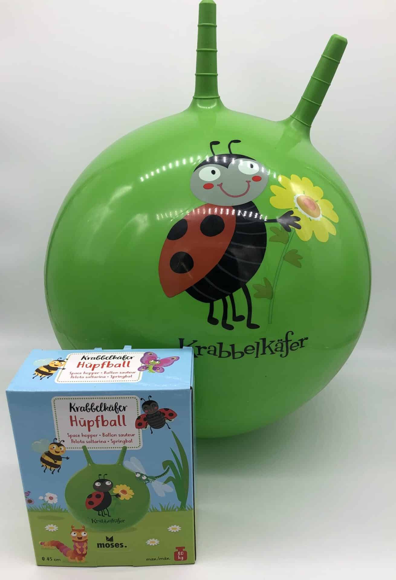 Ballon Sauteur Moses – Papillon Coloré, 45 Cm, 80 Kg Max, Dès 4 Ans, Intérieur/Extérieur
